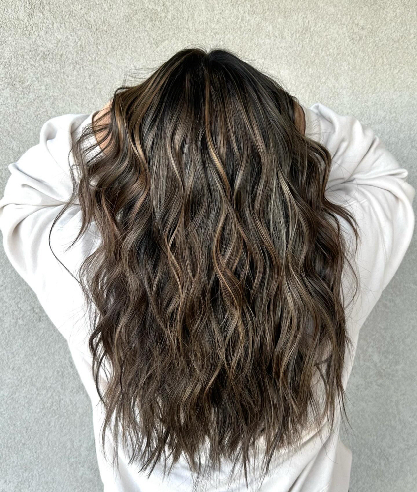MEDIUM TO LONG Hightlights/Balayage