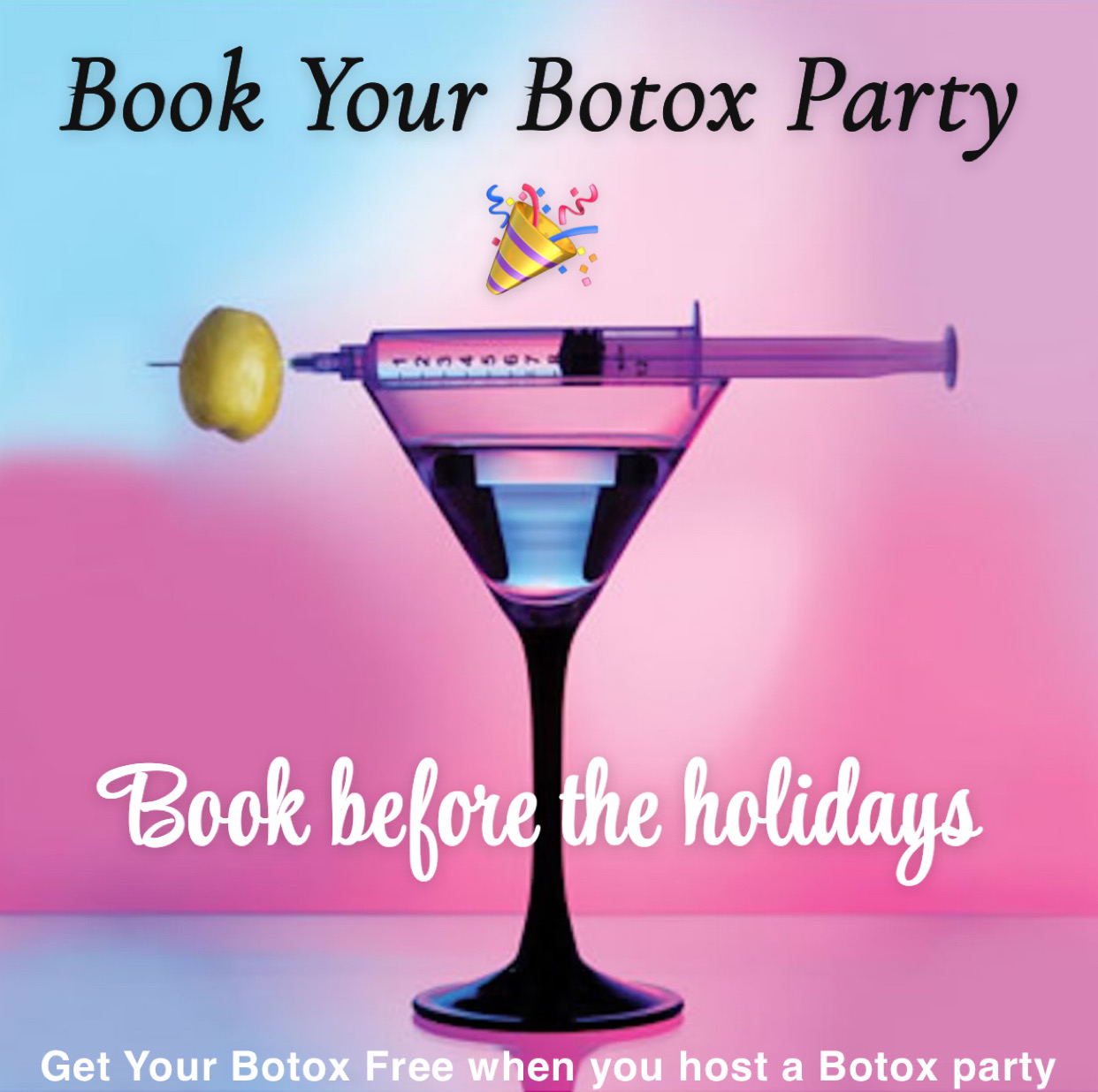 Botox Party $8 unit