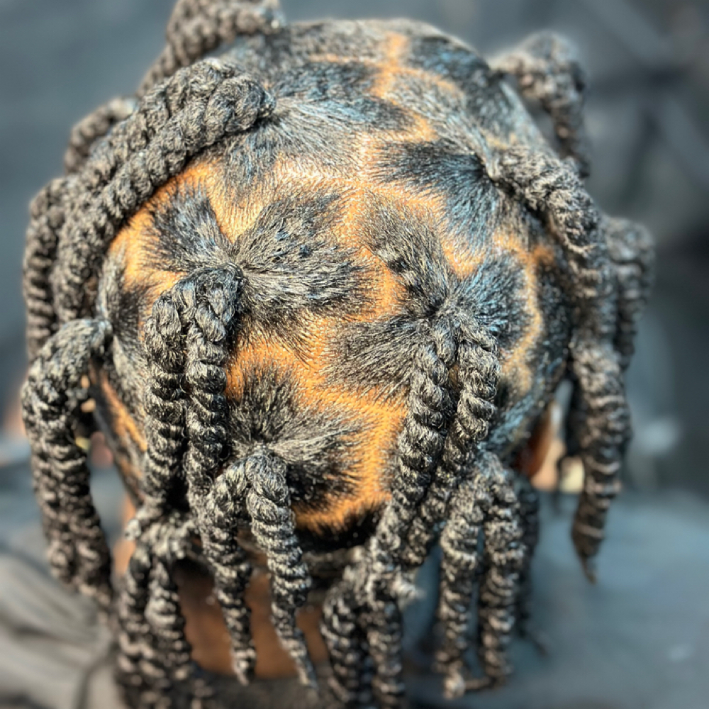 Two-Strand Twists (Medium) at Crowned by Steph in Stroudsburg, PA