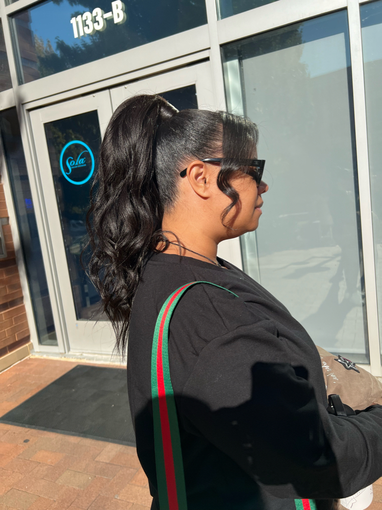 Invisible Ponytail