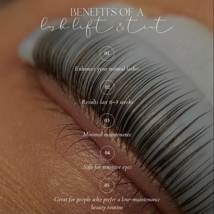 lash lift + tint at shannyb_ esthetics in Fond du Lac, WI
