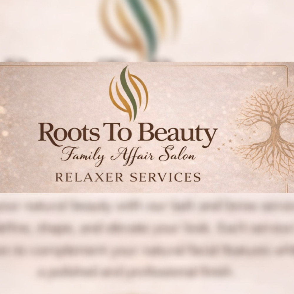 Relaxers Retouch at Roots To Beauty Family Affair Salon in Terre Haute, IN