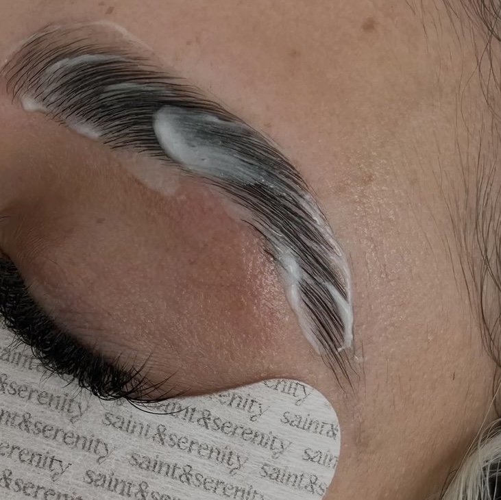 brow reset at by grace esthetics in Florence, AL