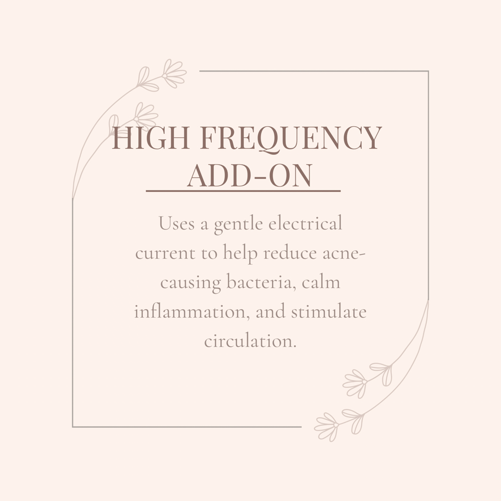 High Frequency Add-On at Serenity Esthetics in Sacramento, CA
