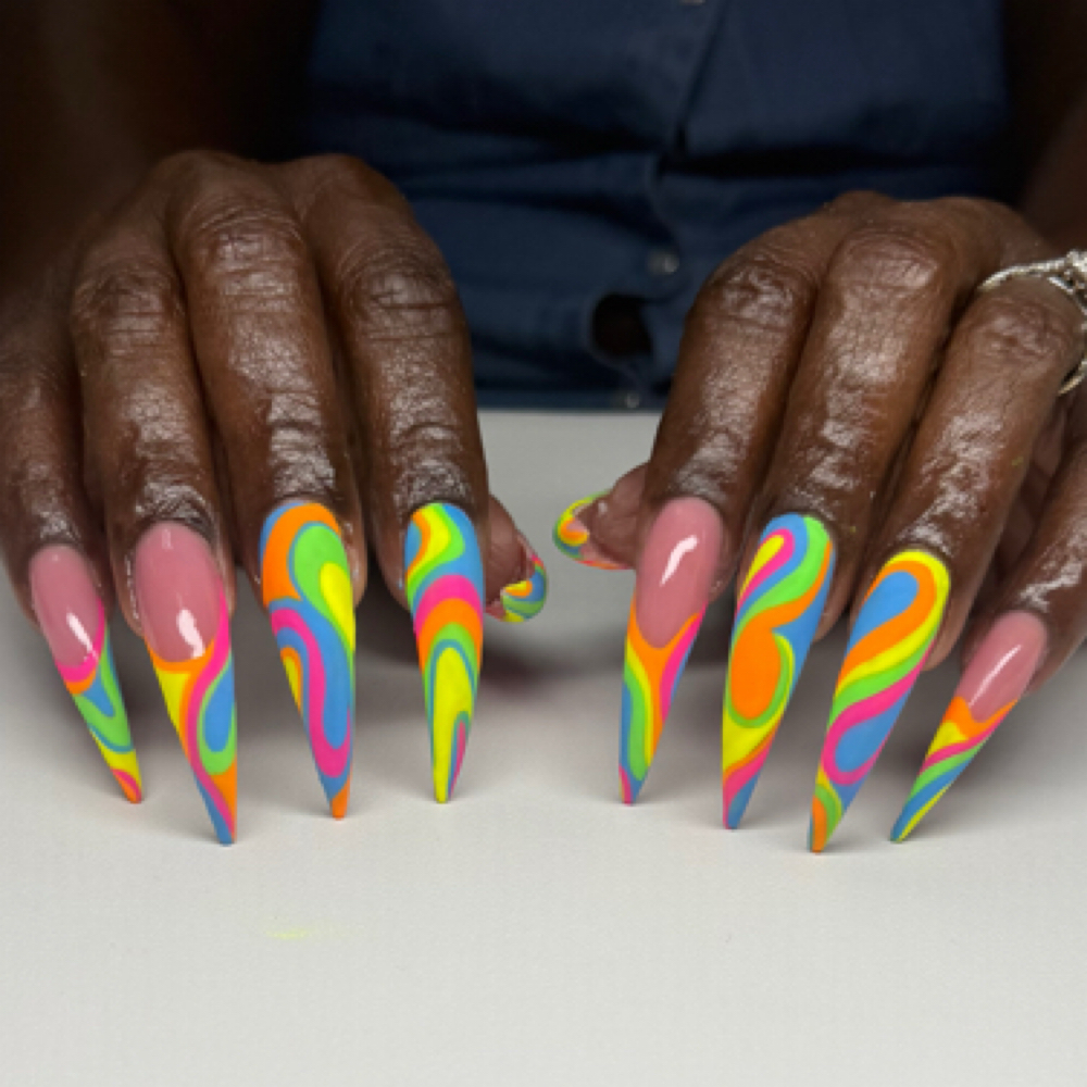 XX-LONG FULL/REFILL at Nails by Queen in Atlanta, GA