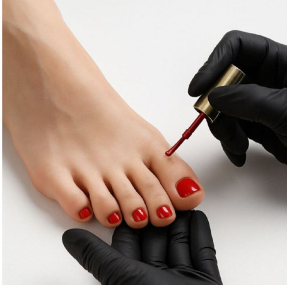 Relaxing Pedicure Gel Polish at Jaleisha’s Nail Salón & Spa in Vega Alta, PR