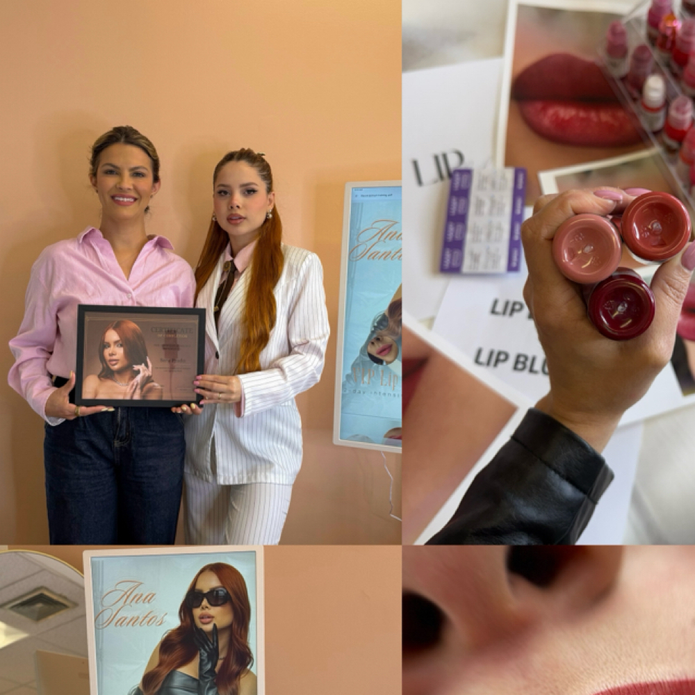 VIP LIP BLUSH TRAINING at Ana Santos Beauty in Saugus, MA