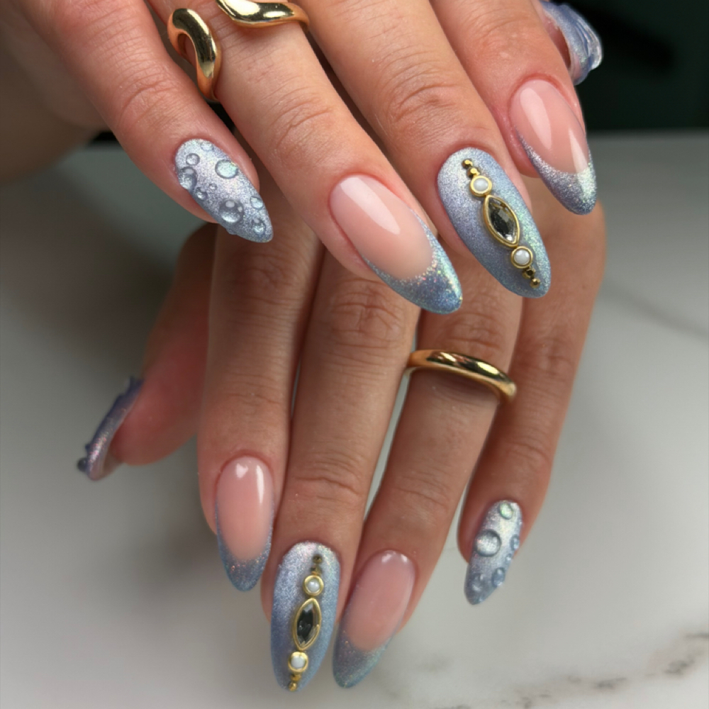 Abstract Nail Art at CHIC NAILS in San Antonio To, TX