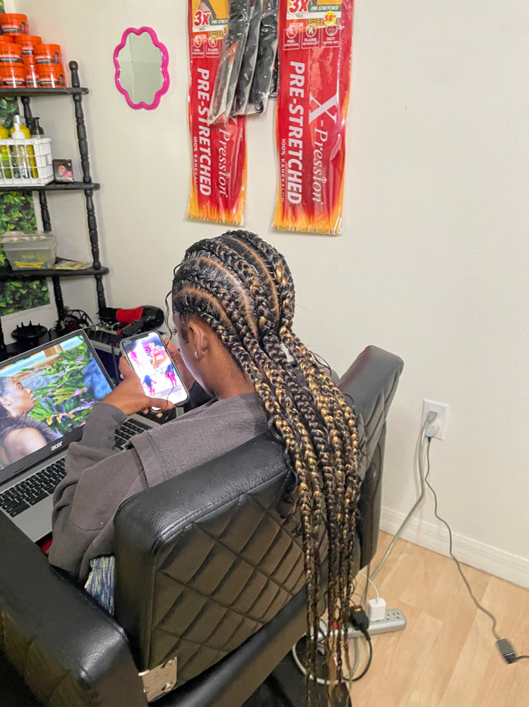 6 Stitch Braids With Boho