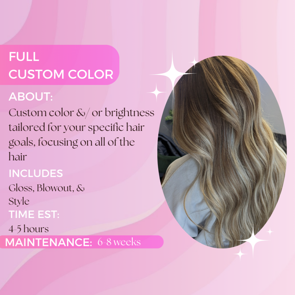 Full Custom Color 💟🤍