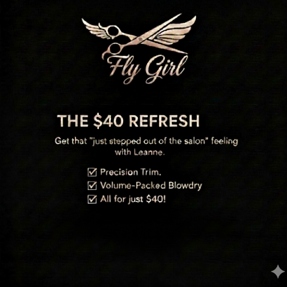 $40 Refresh at Fly Girl Salon in Bristol, PA