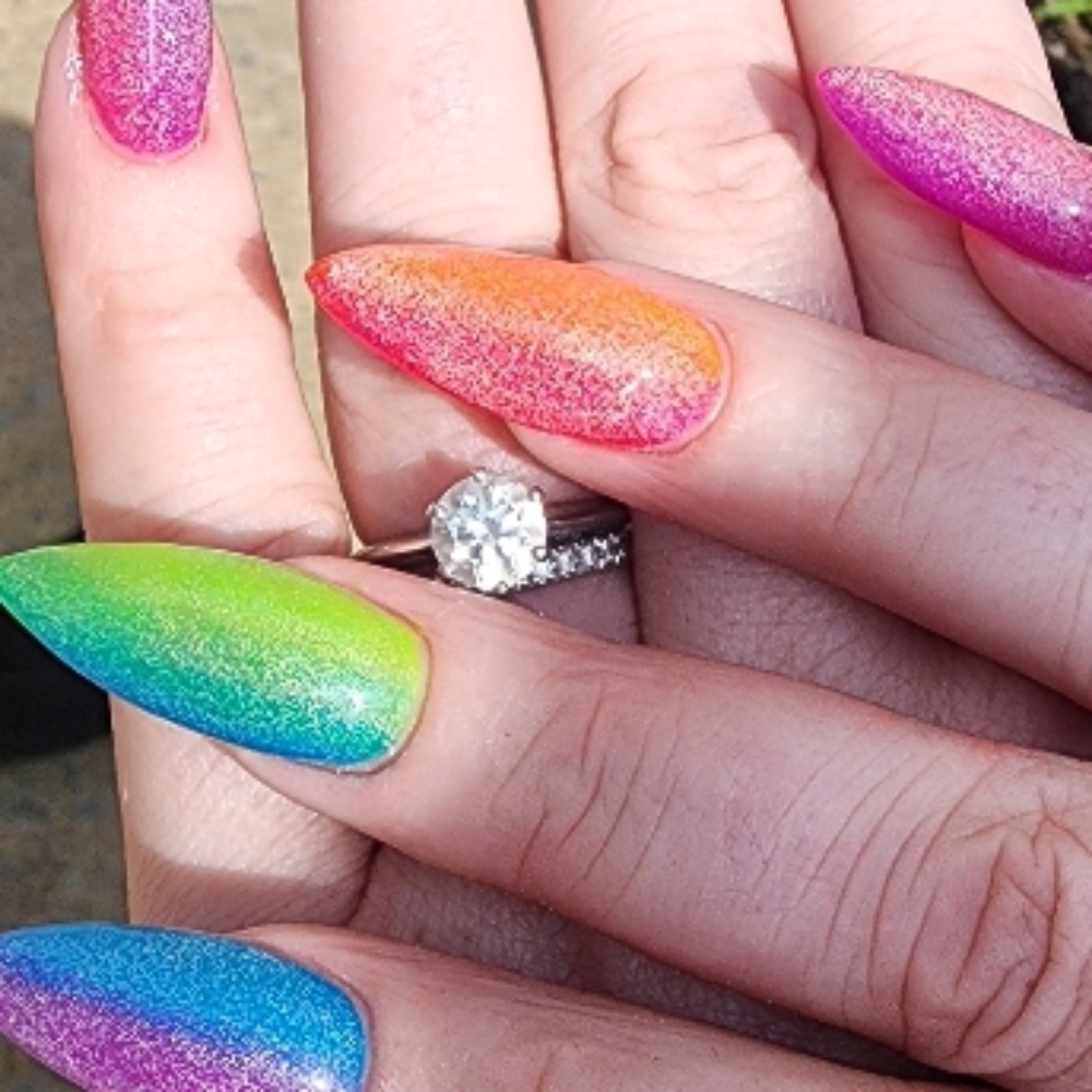 Acrylic fill at Nails & Beauty By J LLC in Indiana, PA