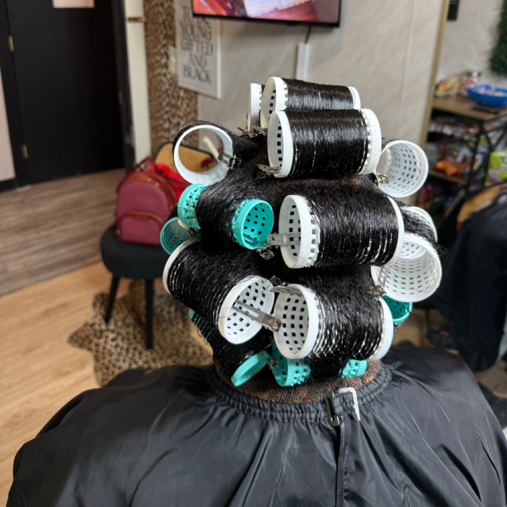Basic Roller Set at Stylesbylaney25 in Wichita, KS