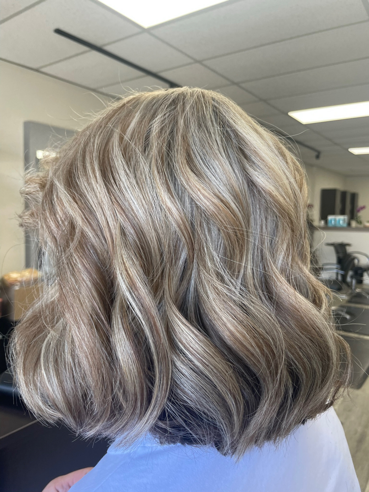 Partial Blonding + Haircut at Hair by Nat Giselle in Millbrae, CA