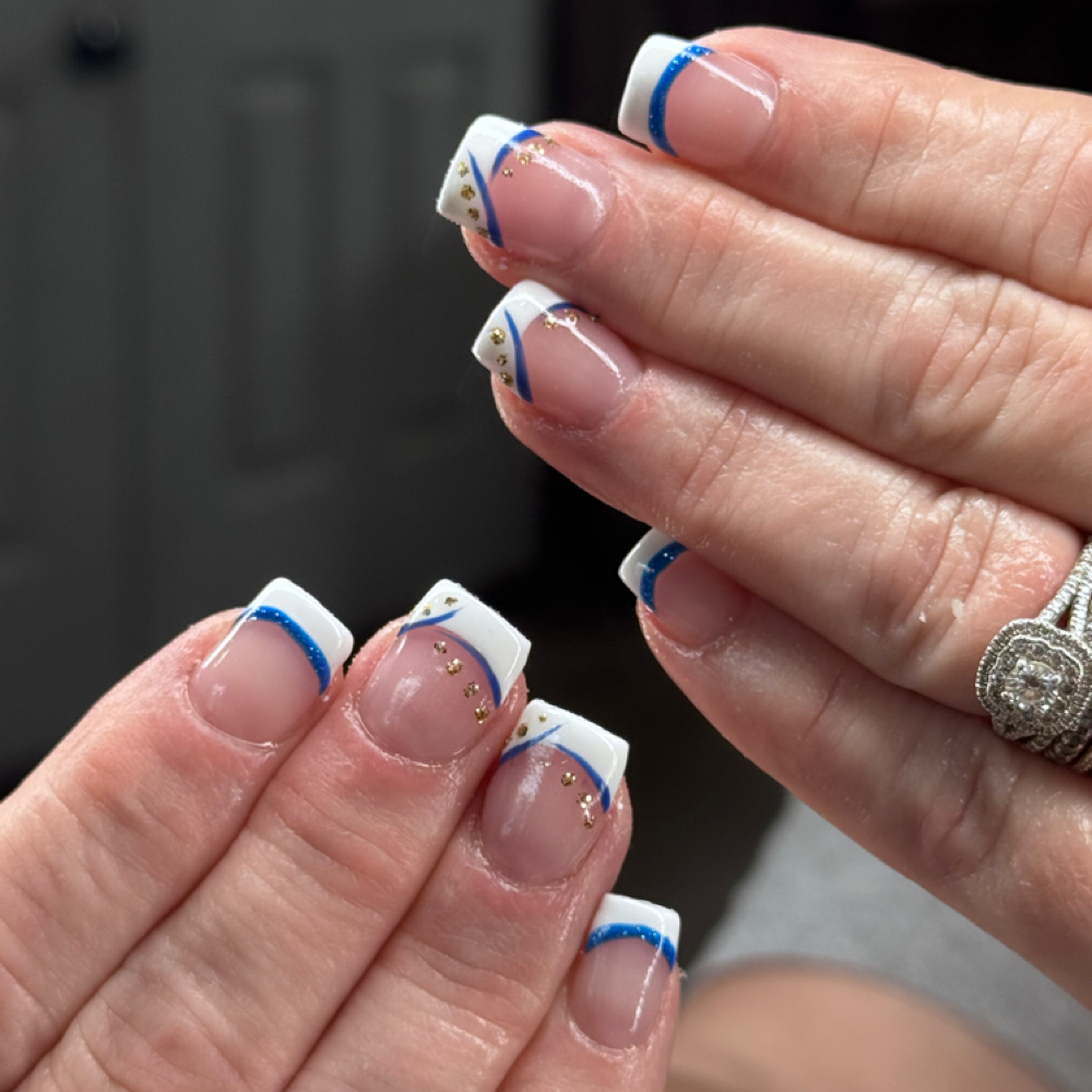 Acrylic Overlay Fill at Nevaeh’s Midnight Beauty in Shirleysburg, PA