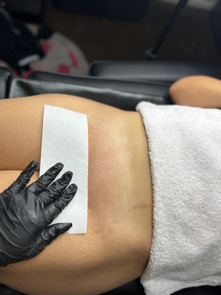 Brazilian Wax + butt Strip