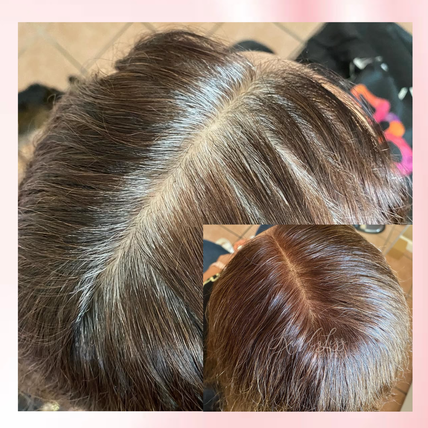 COLOR RETOUCH (Grey Coverage) at Glow Divino Studio in Phoenix, AZ