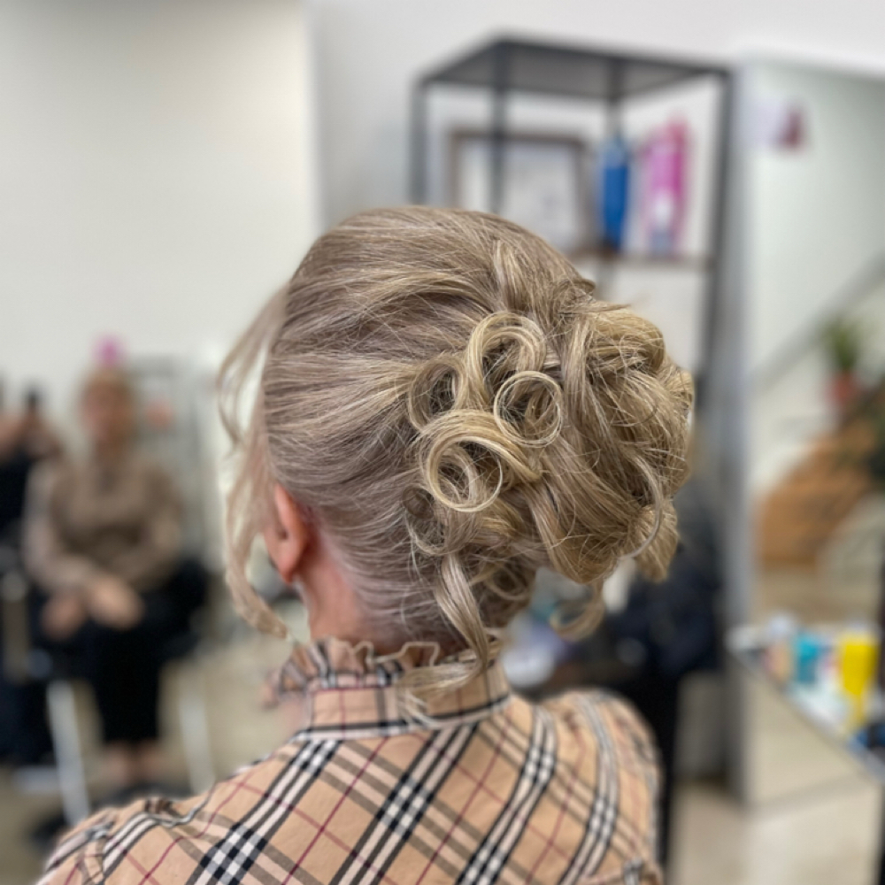 Updo at Shea Eliz Salon in Houston, TX