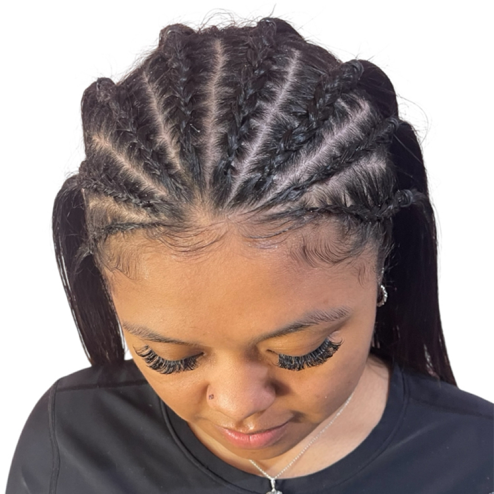 Half Braids at Wendy’s Beauty Bar in Burstonville, MD