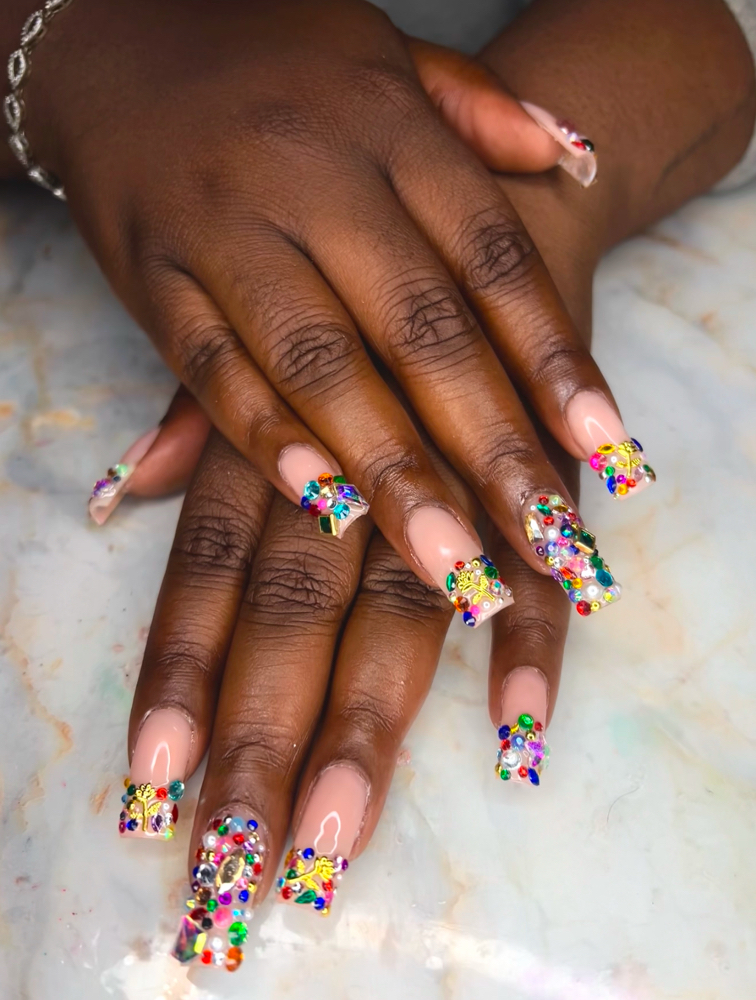 Medium Full Set at Tipped By Tyler in Newport News, VA