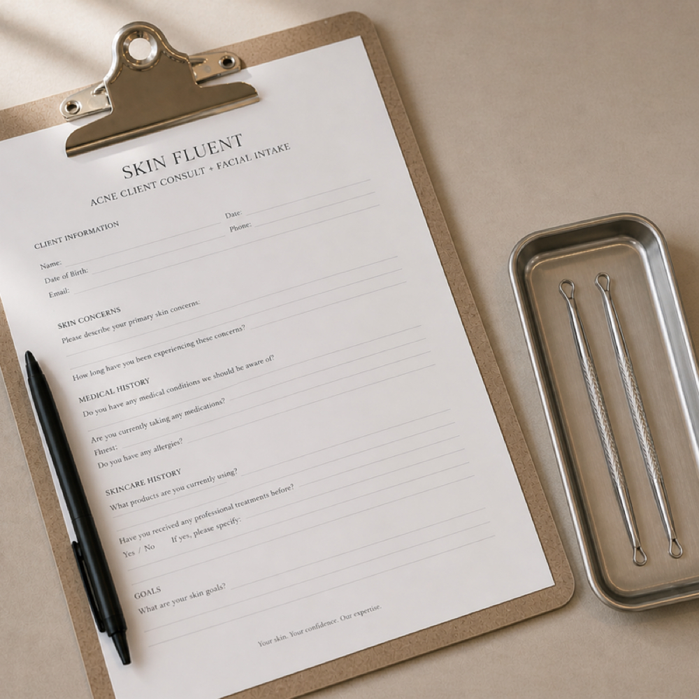 New Acne Client Consult + Facial at Skin Fluent in Hesperia, CA