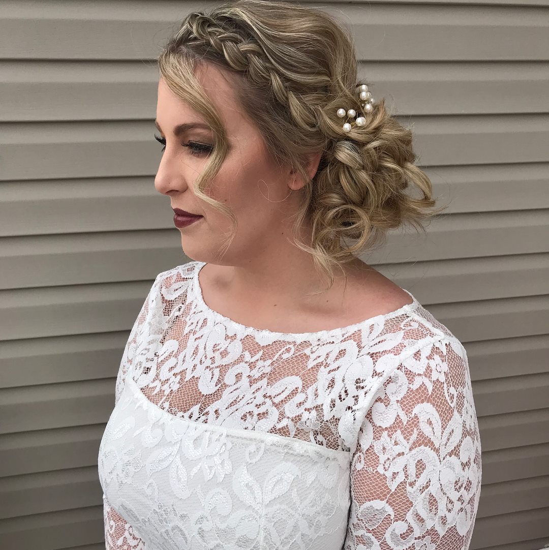 Bride Hair - Day Of Wedding