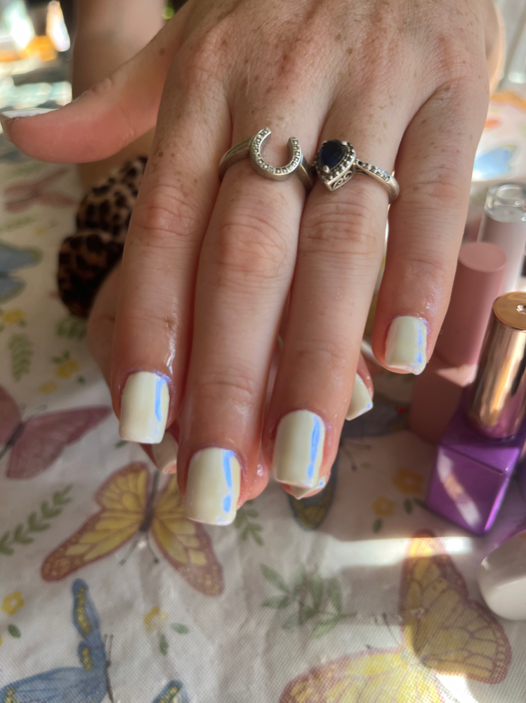 Waterless Manicure at Heavenly Hair & Nail Spalon in Wingina, VA
