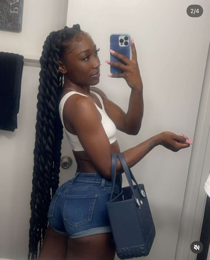 Jumbo Island Twists - Butt Length