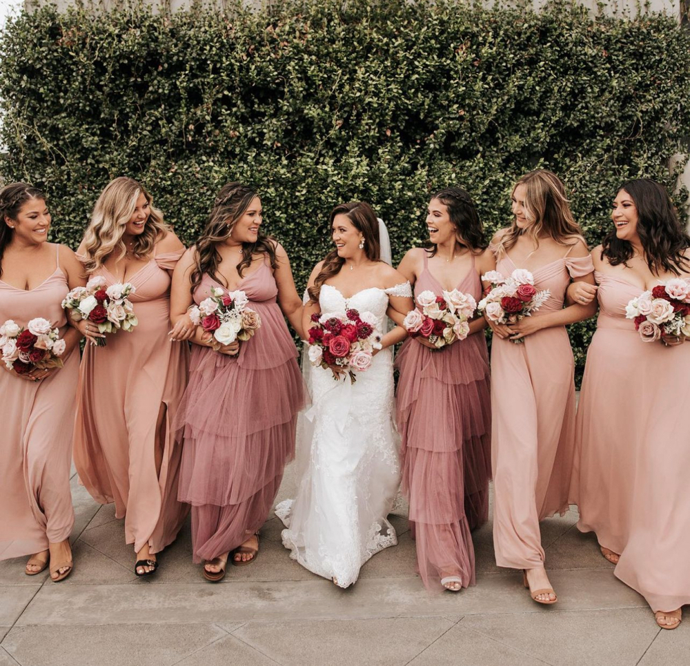 Bridal Party Glam at MOONLIGHT GLAMOUR in Anaheim, CA