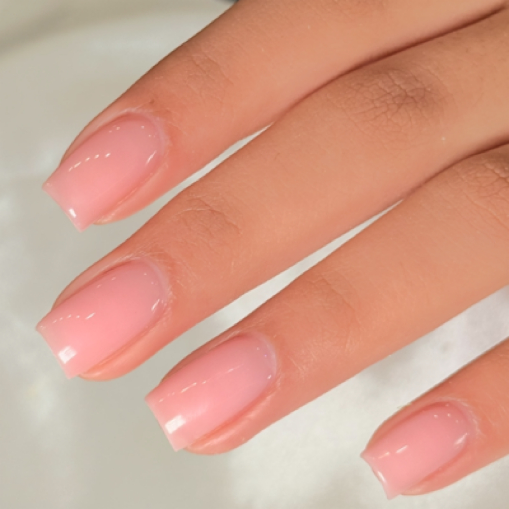 Hard Gel Overlay at Nails By Layla Abeyta in Tucson, AZ