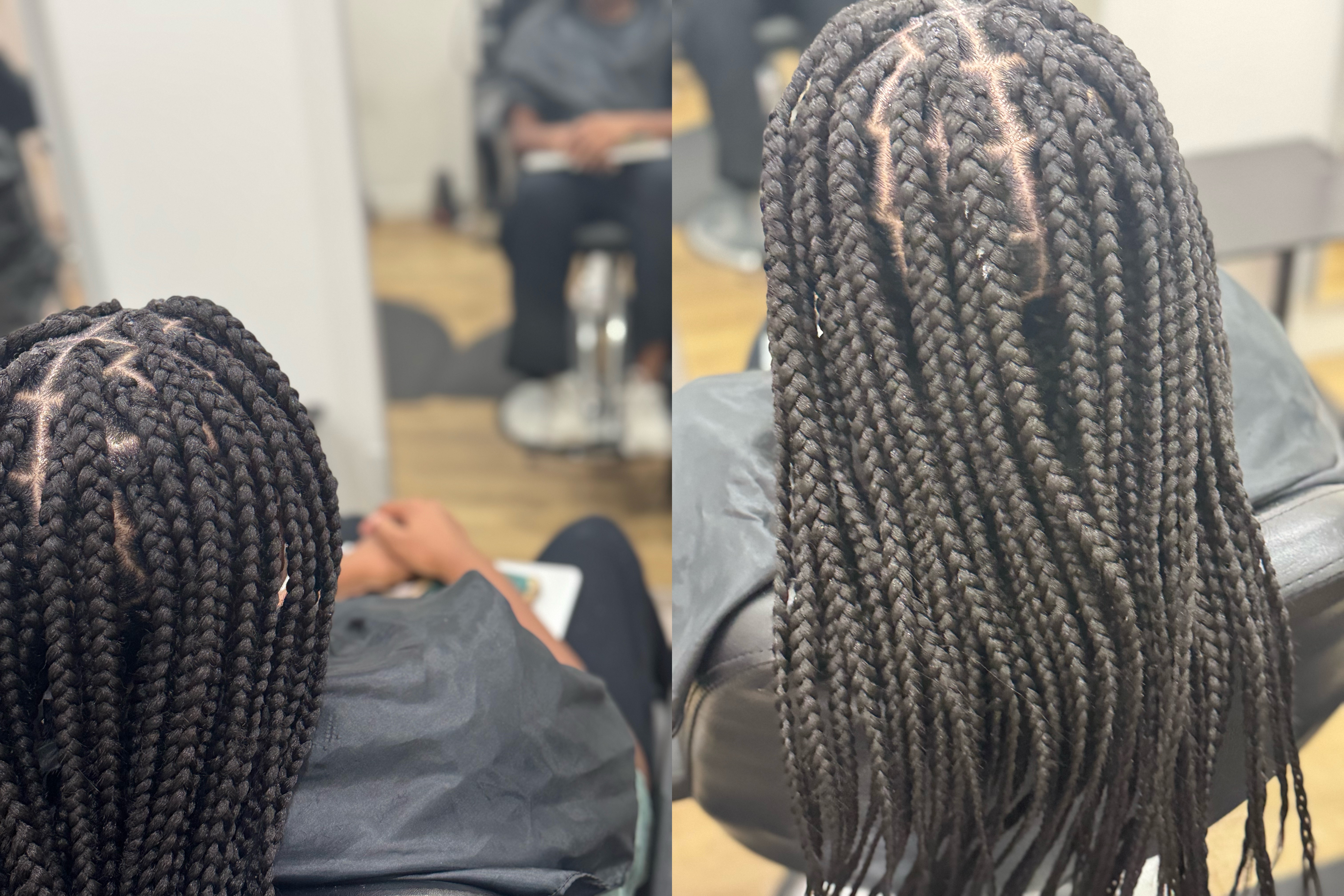Jumbo BoxBraids at Michou  HairBraiding in Anaheim, CA