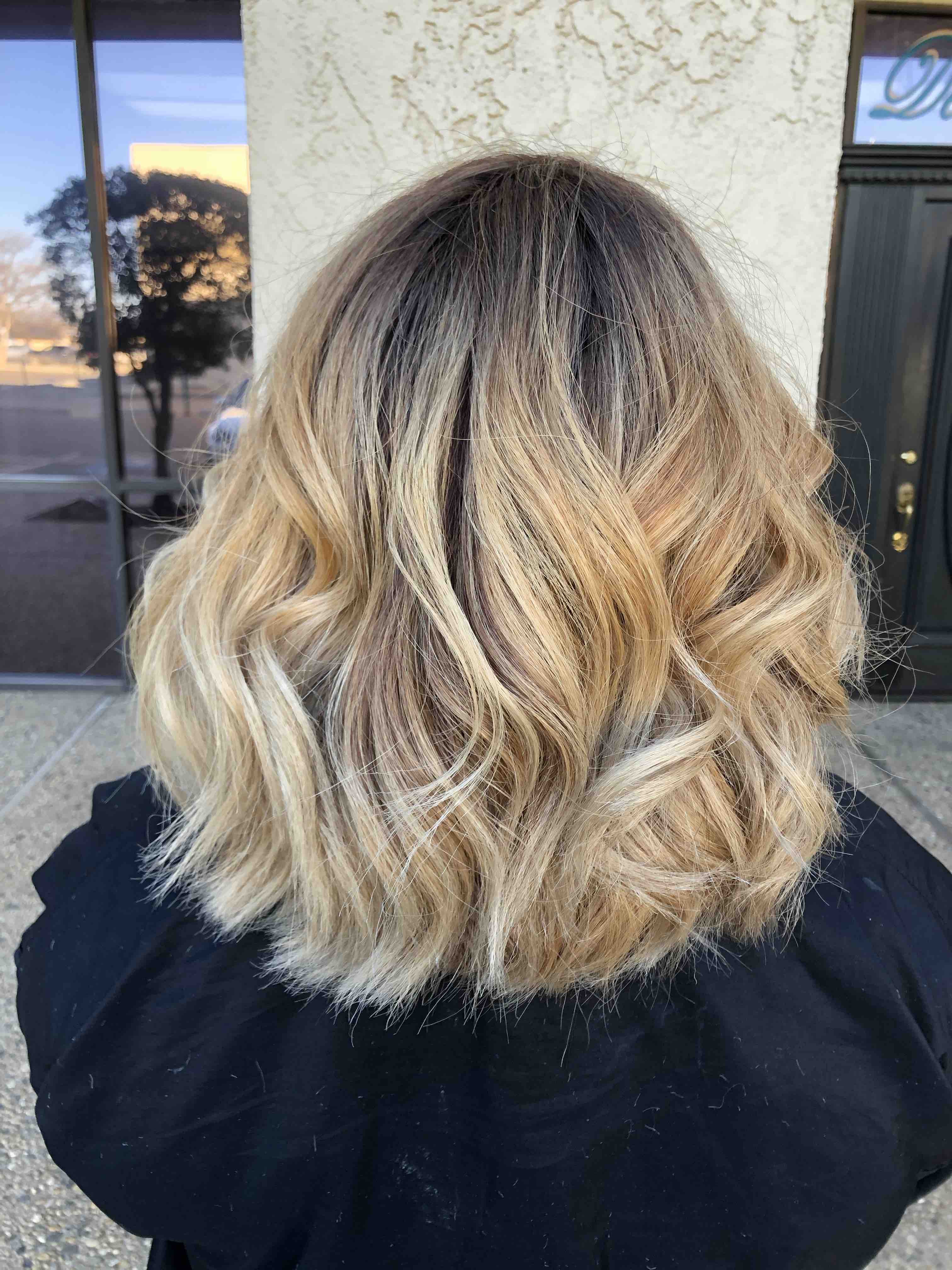 Short Hair/Shoulder Length Ombre