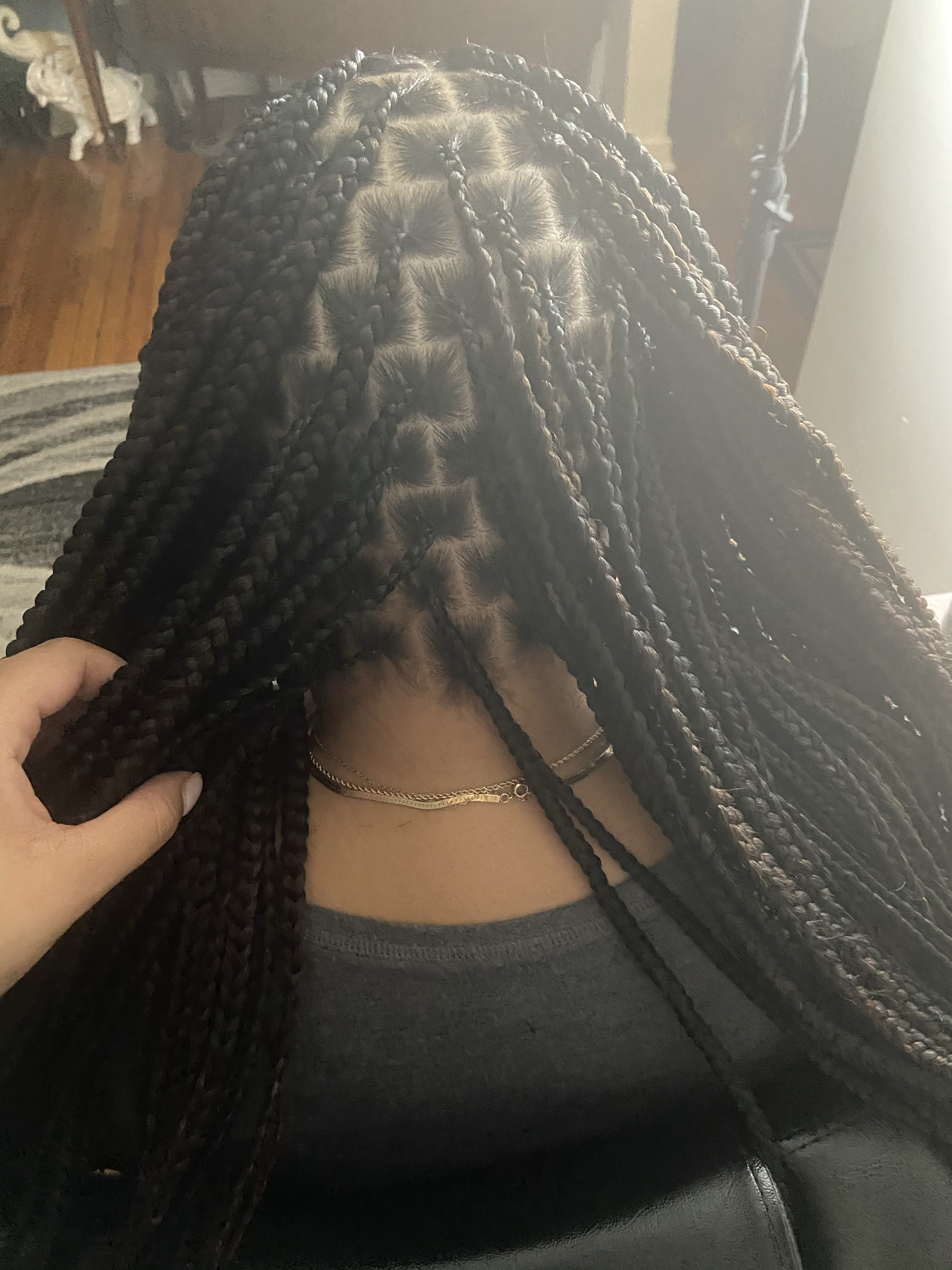 Small Knotless Braids