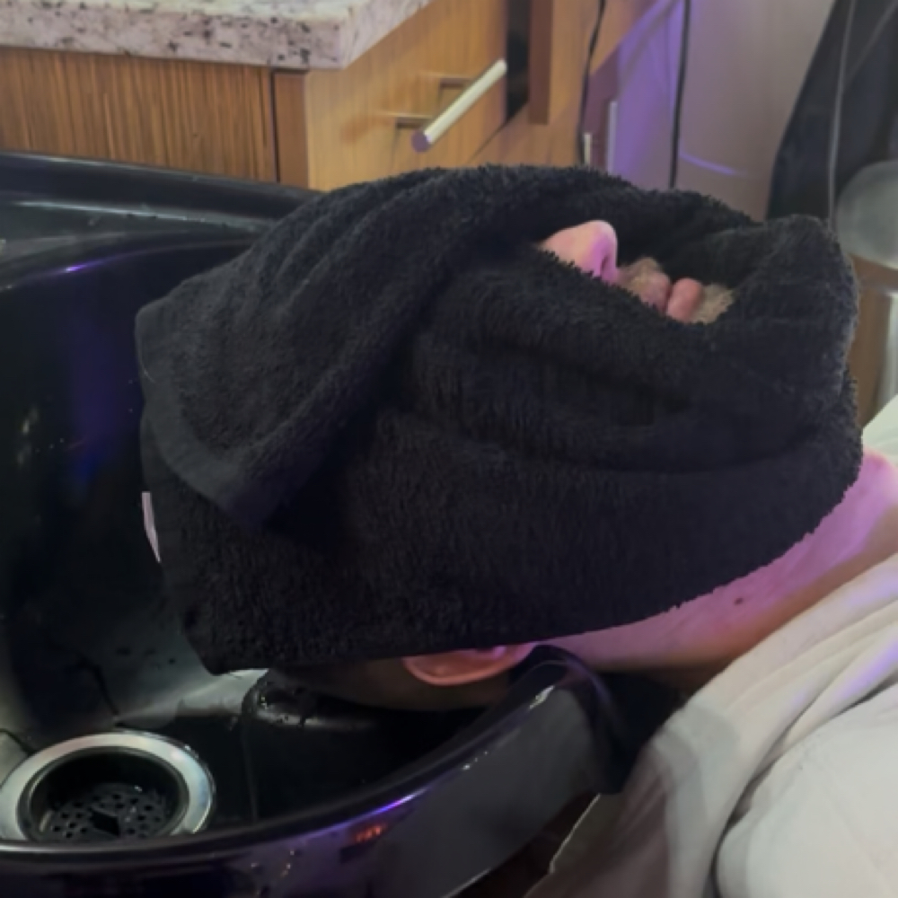 Shampoo + Hot Towel at Hair By Maddie Renner in montgomery, OH