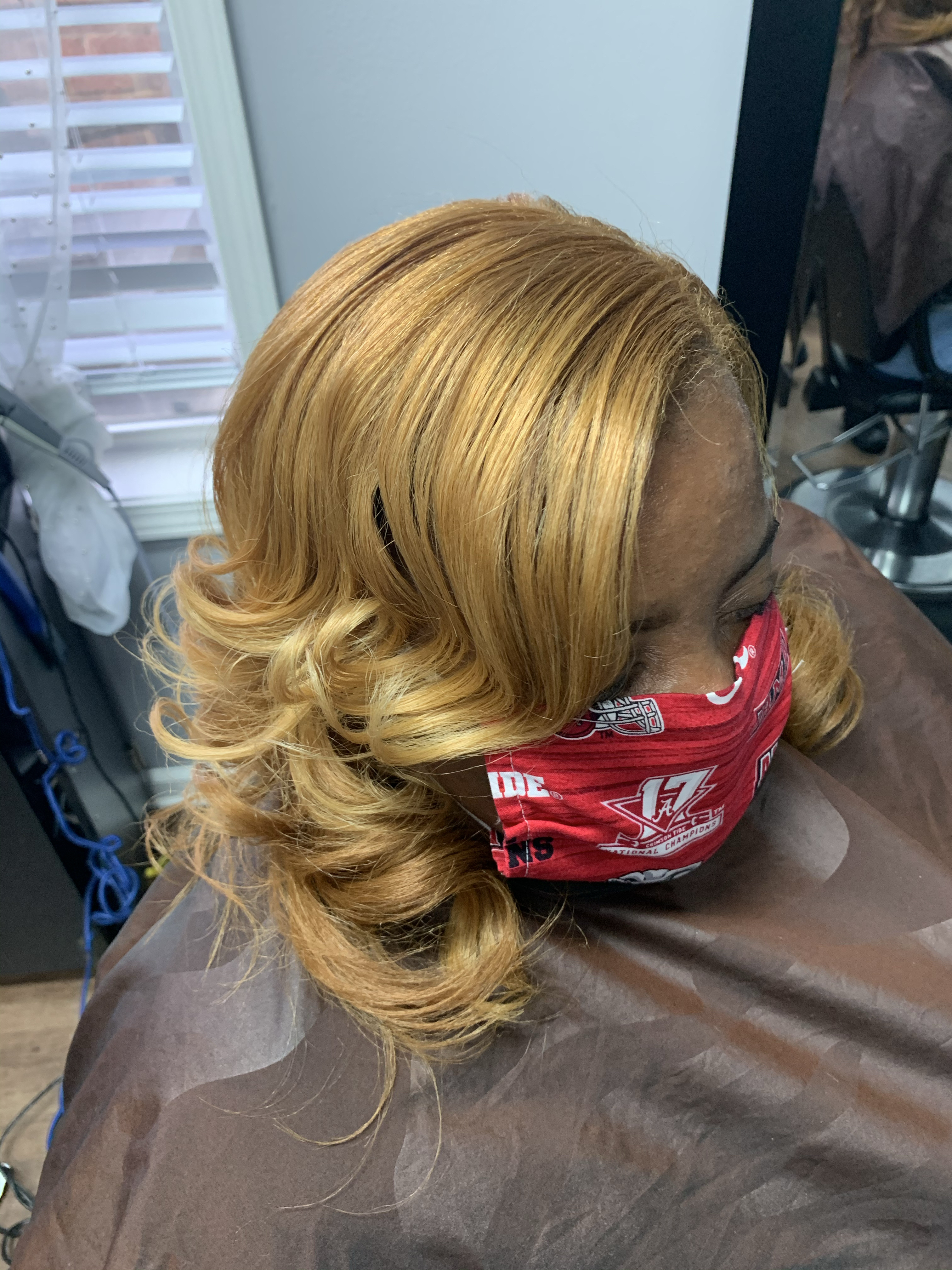 Natural hair style