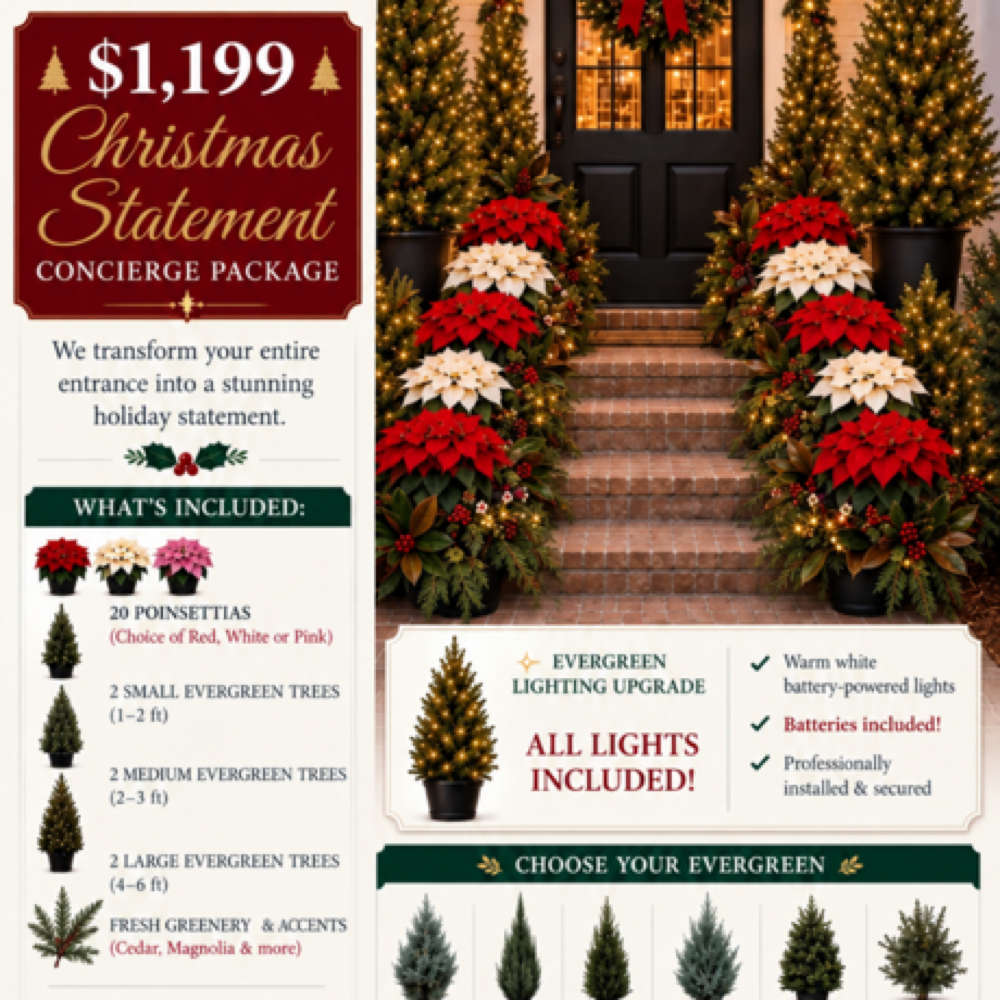 Christmas Statement Package at Front Porch & Garden in Bossier City, LA