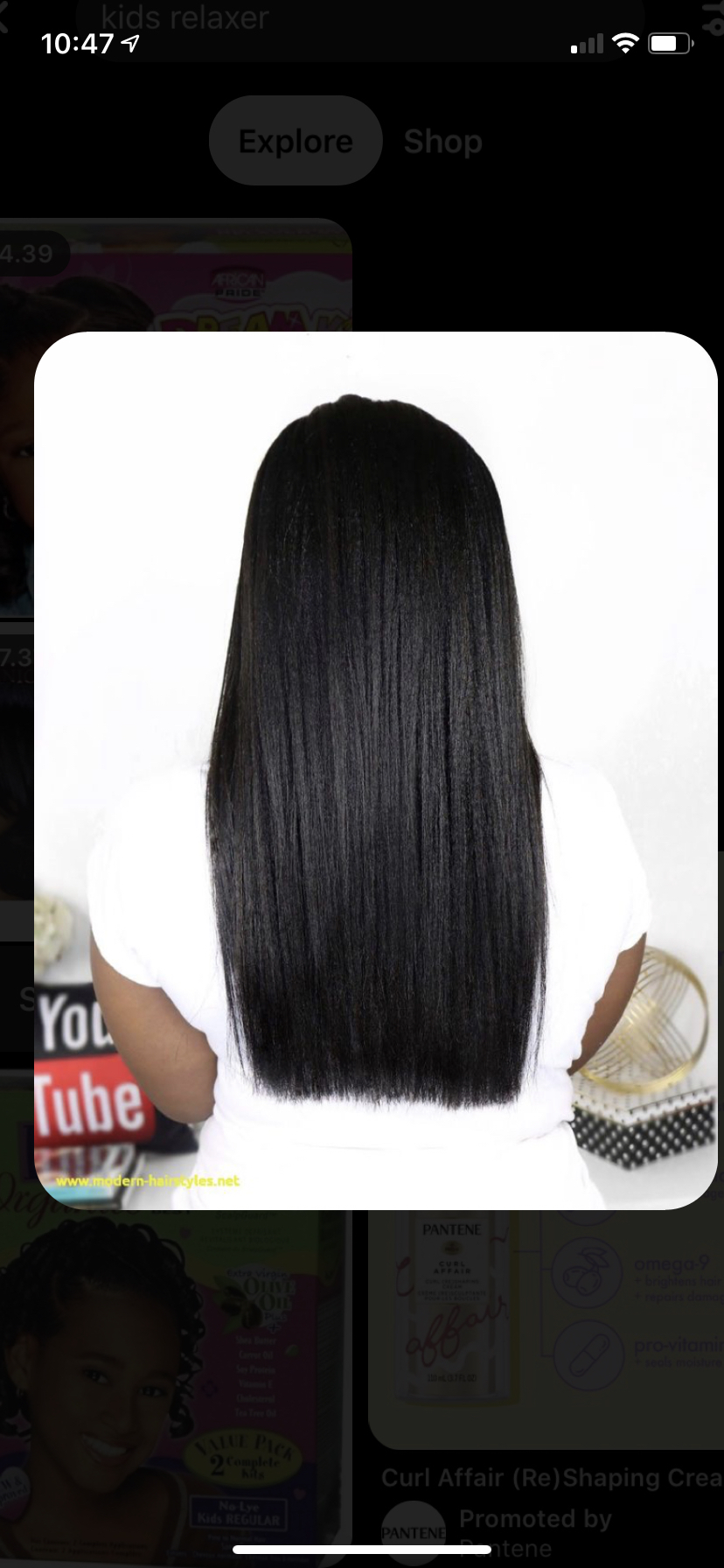 Kid relaxer Touch Up