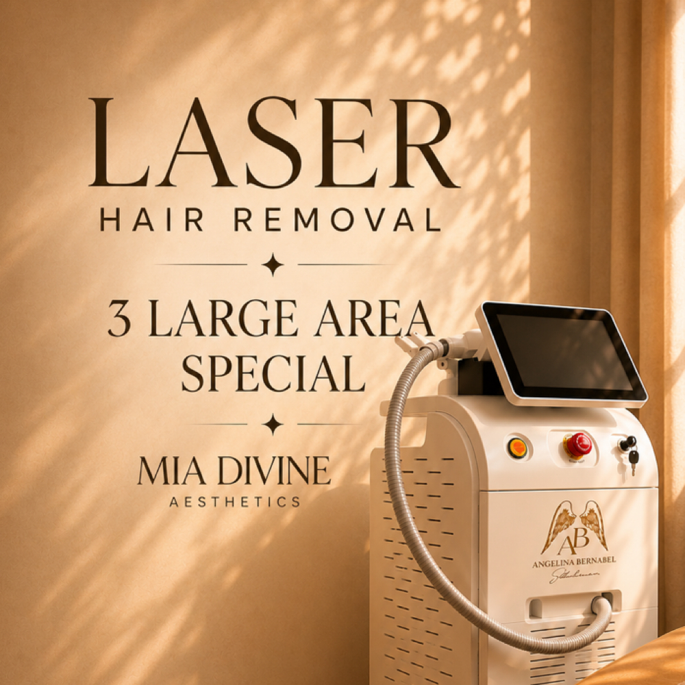 Laser: 3 Body Part Special at Mia Divine in New City, NY