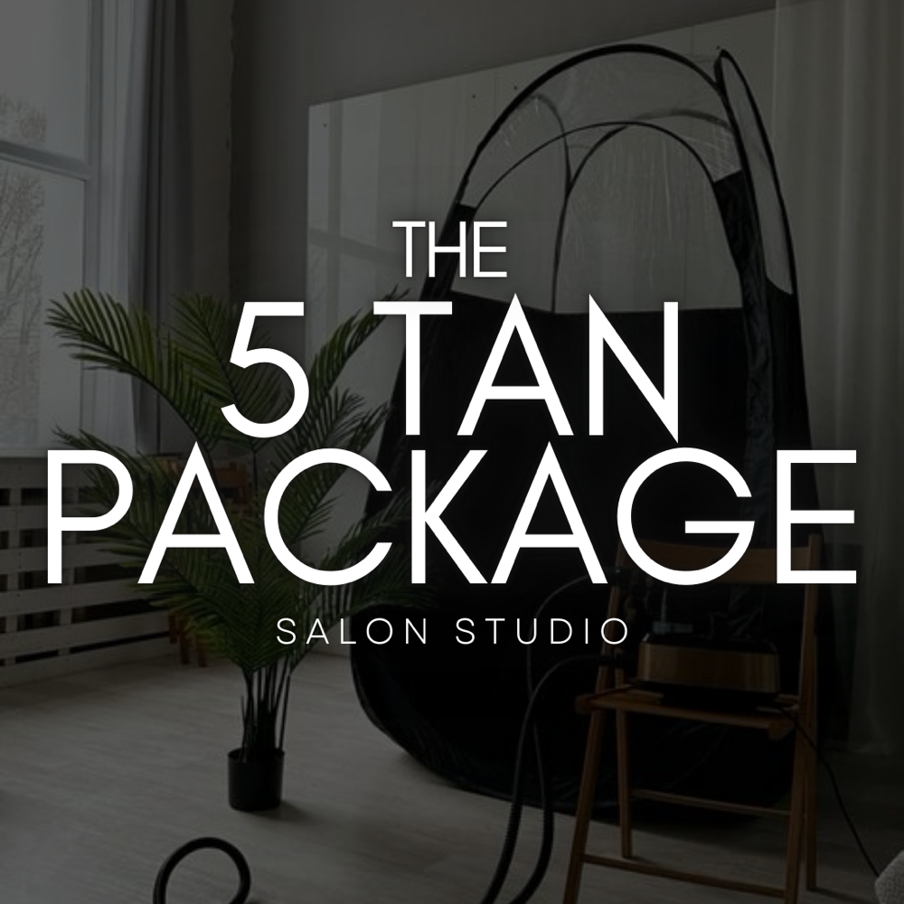 5 TAN PACKAGE - SALON ONLY