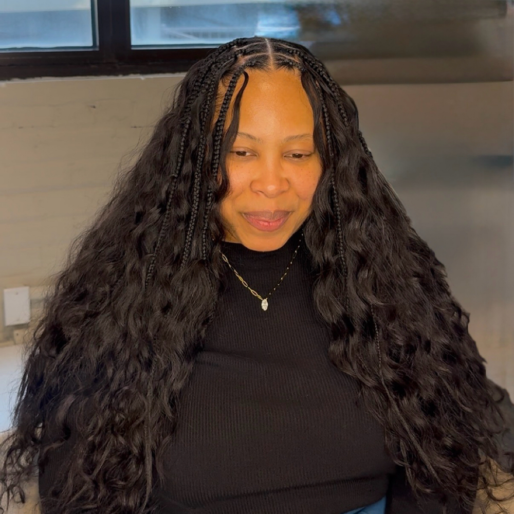 MEDIUM BOHO (100% Human Curls) *SP at Ordinary Her in Houston, TX