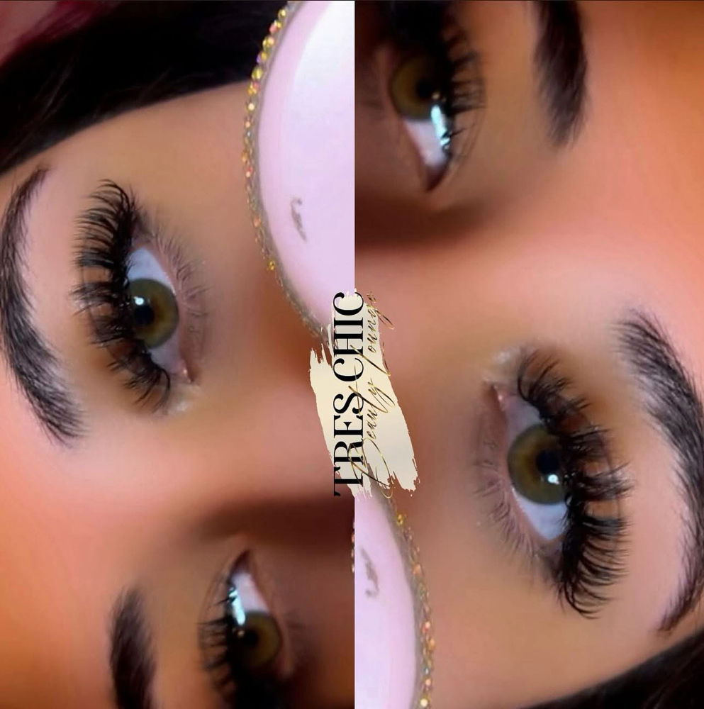 Wet Lash Set at TresChic Beauty Lounge in San Diego, CA