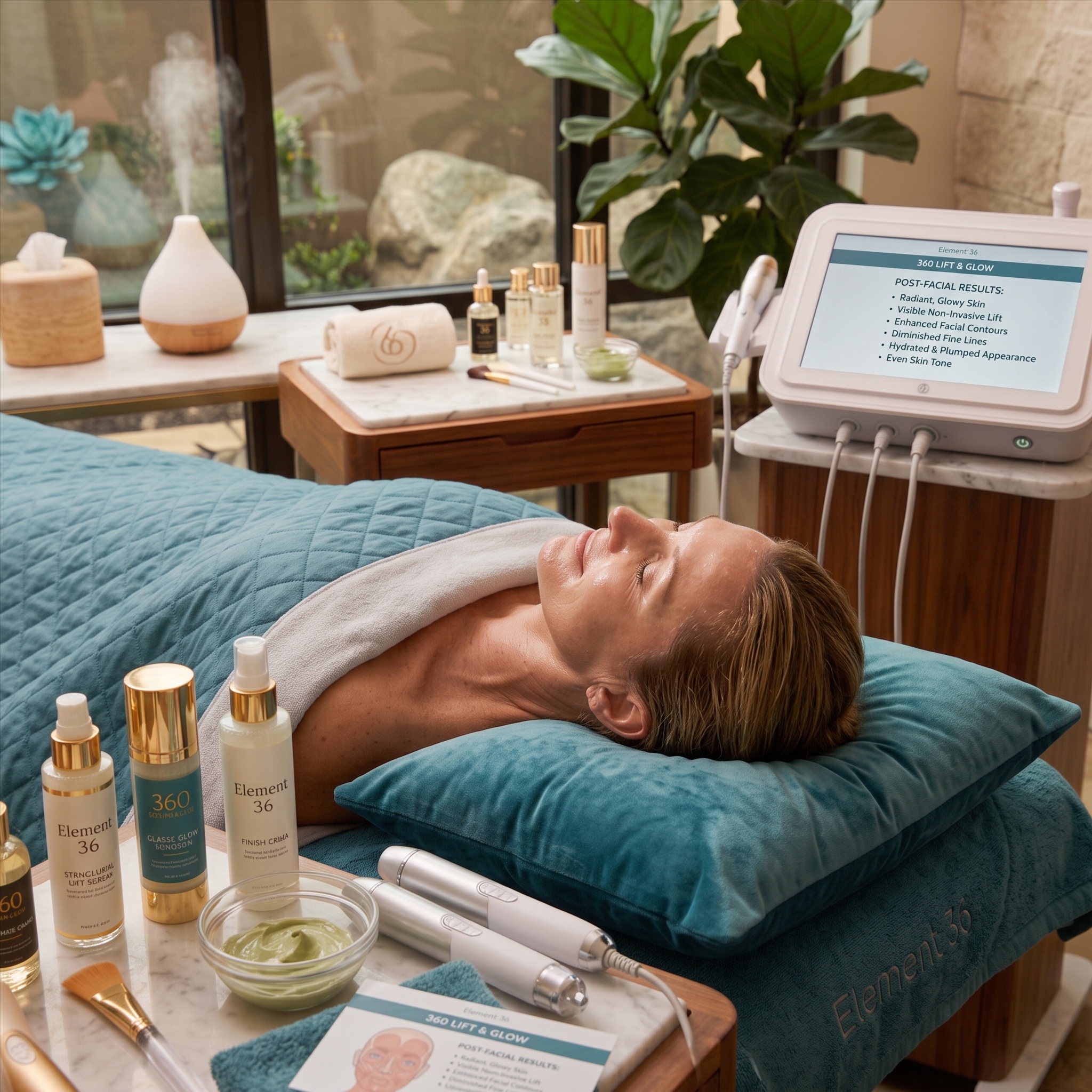 360 Lift & Glow Treatment at Element 36 Spa in Pinckney, MI