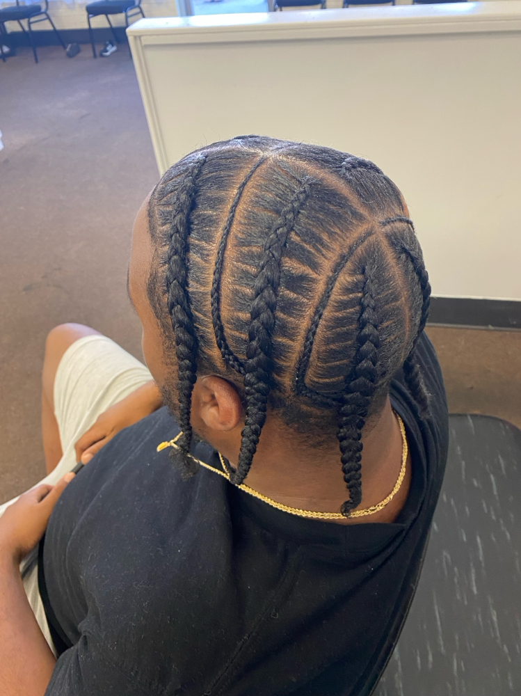 Natural Hair Braid at Marvel By ME in Winder, GA