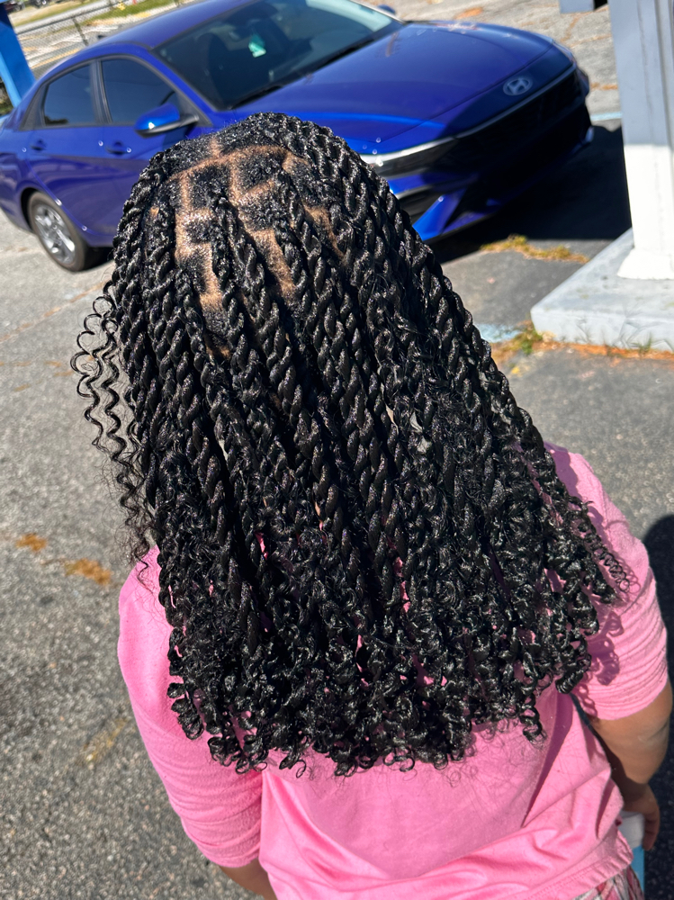 Kids at Santia’s Pretty Bar in Americus, GA