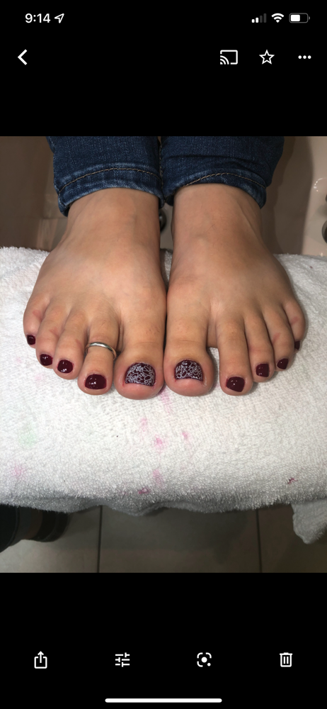 Gel Polish Pedicure