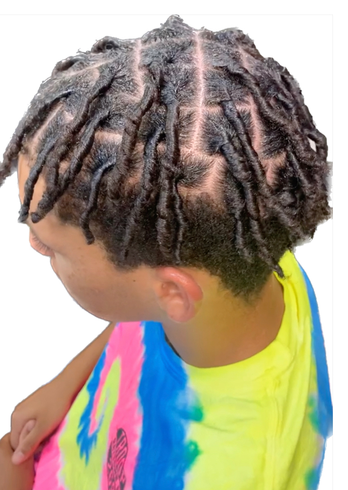 Starter Locs/Half Head or Mohawk