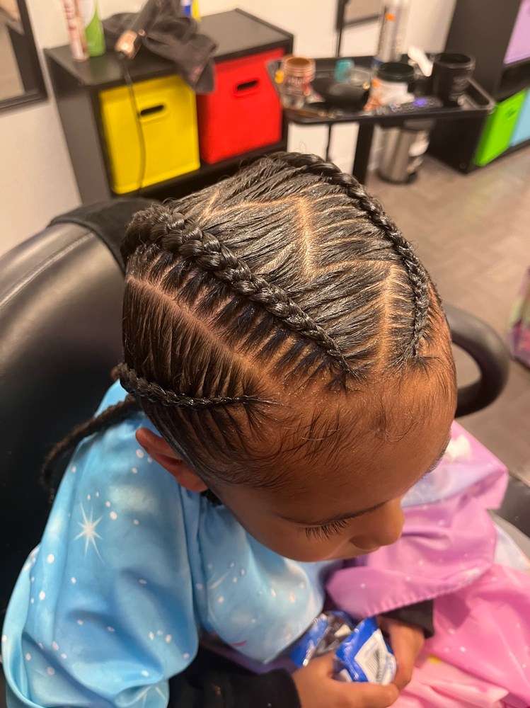 Kids Braids (2-6 Braids)