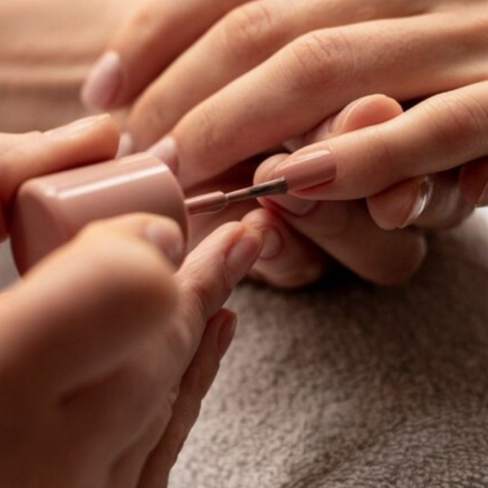 Hard Gel + European Manicure at Studio’ 33 Blossom in Birmingham, MI