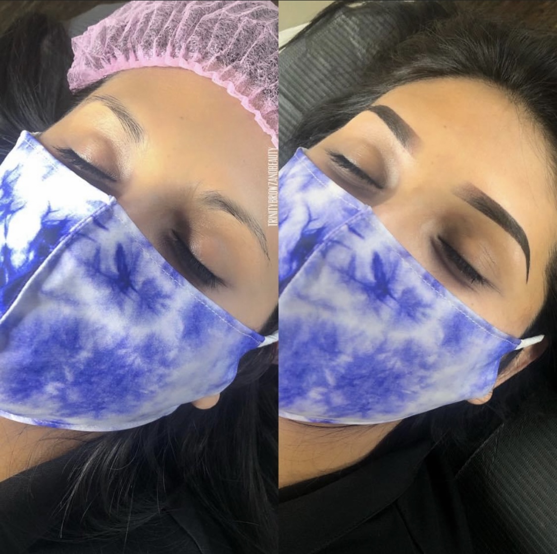Ombre Powder Brows at Plum Artistry & Esthetics, llc. in Peachtree Corners, GA