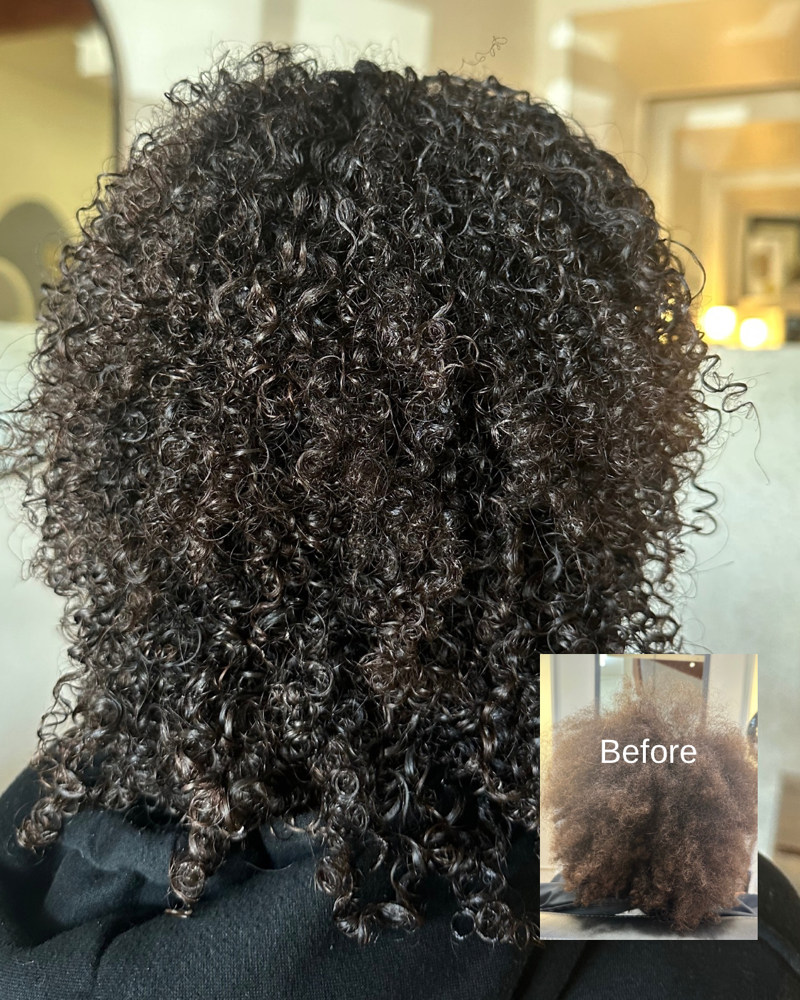 Wash and Go - Curly Hair